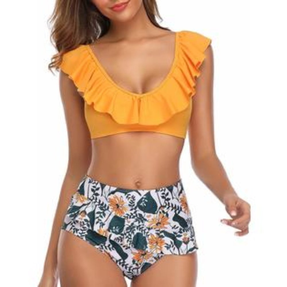 Tempt Me Women's Ruffle Bikini